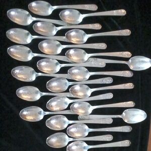 Presidential Spoons - Silver Plated